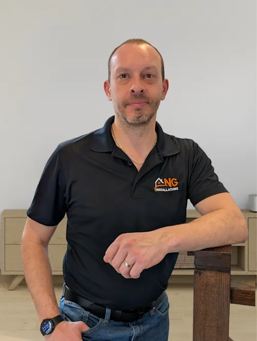 Nicolas Gravel, fondateur de NG Installations inc.